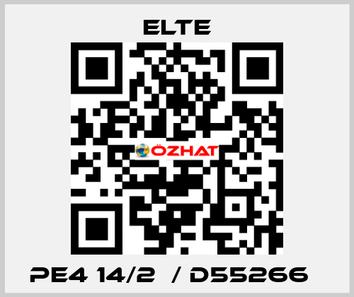 PE4 14/2  / D55266   Elte