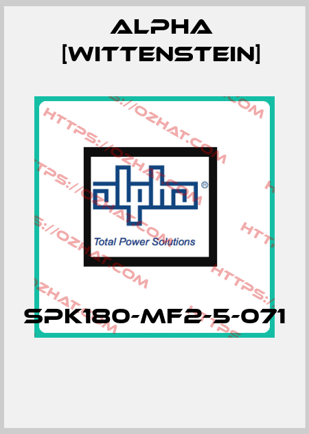 SPK180-MF2-5-071  Alpha [Wittenstein]