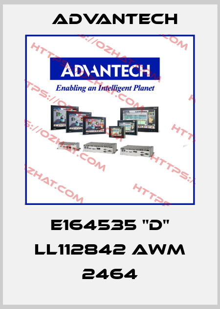 E164535 "D" LL112842 AWM 2464 Advantech