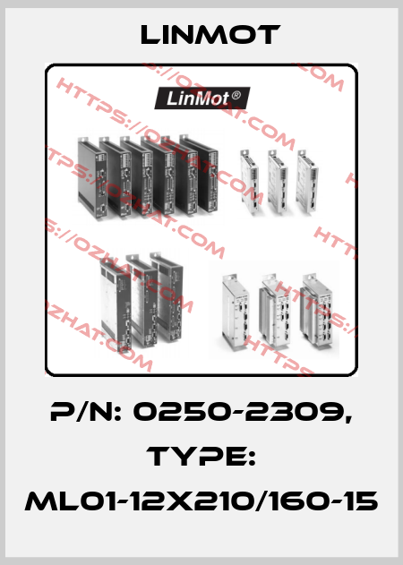 P/N: 0250-2309, Type: ML01-12x210/160-15 Linmot