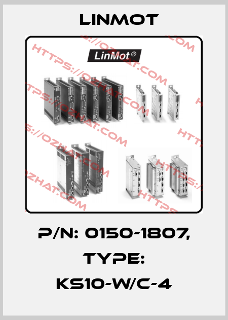 P/N: 0150-1807, Type: KS10-W/C-4 Linmot