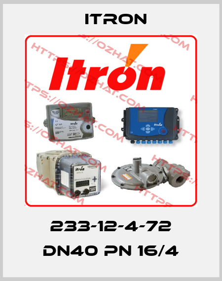 233-12-4-72 DN40 PN 16/4 Itron