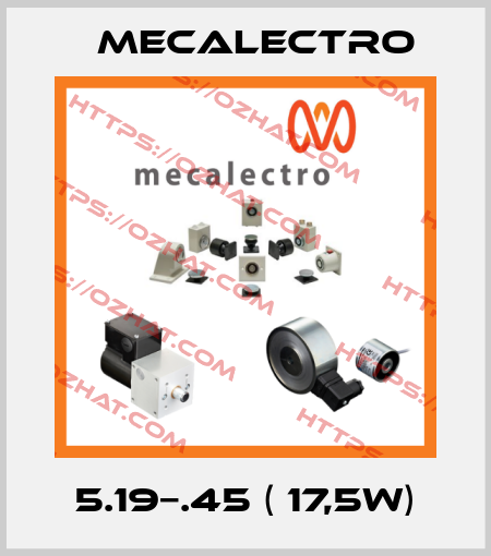 5.19−.45 ( 17,5W) Mecalectro