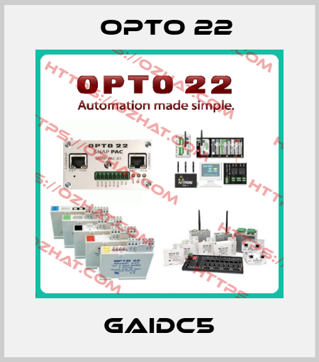 GAIDC5 Opto 22