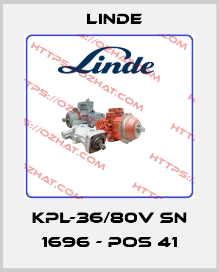 KPL-36/80V SN 1696 - pos 41 Linde