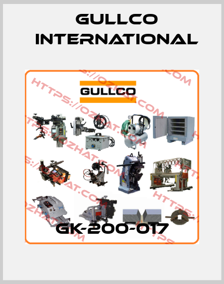 GK-200-017 Gullco International