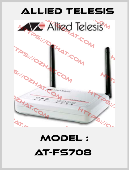 MODEL : AT-FS708  Allied Telesis