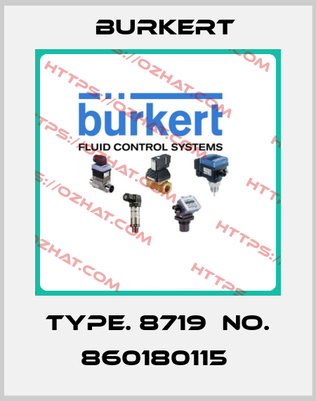 Type. 8719  No. 860180115  Burkert