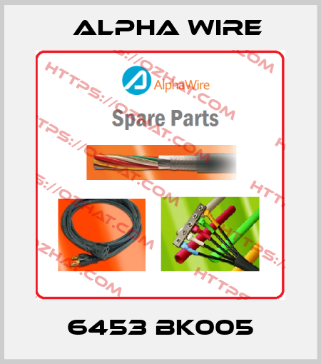 6453 BK005 Alpha Wire