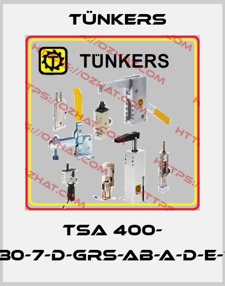 TSA 400- 2-330-7-D-GRS-AB-A-D-E-17-E Tünkers