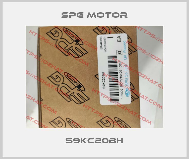 S9KC20BH Spg Motor