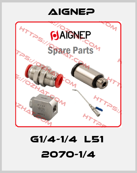 G1/4-1/4  L51  2070-1/4 Aignep
