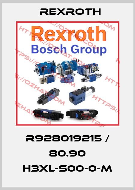R928019215 / 80.90 H3XL-S00-0-M Rexroth