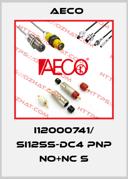 I12000741/ SI12SS-DC4 PNP NO+NC S Aeco