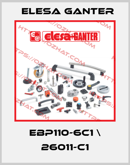 EBP110-6C1 \ 26011-C1 Elesa Ganter