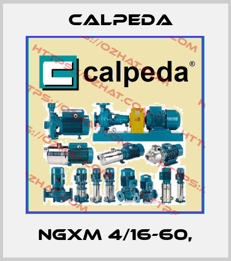 NGXM 4/16-60, Calpeda