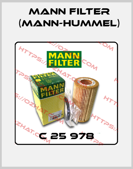 C 25 978 Mann Filter (Mann-Hummel)