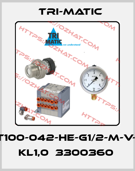 SRT100-042-HE-G1/2-M-V-001 KL1,0  3300360  Tri-Matic