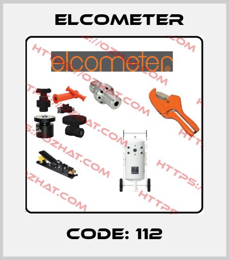  CODE: 112 Elcometer