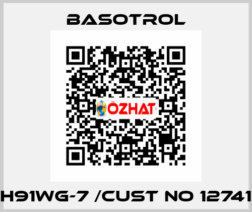 H91WG-7 /Cust no 12741 Basotrol