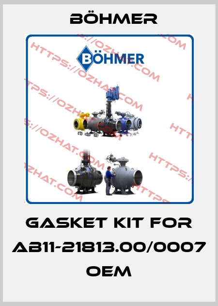 Gasket kit for AB11-21813.00/0007 OEM Böhmer