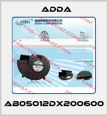 AB05012DX200600 Adda