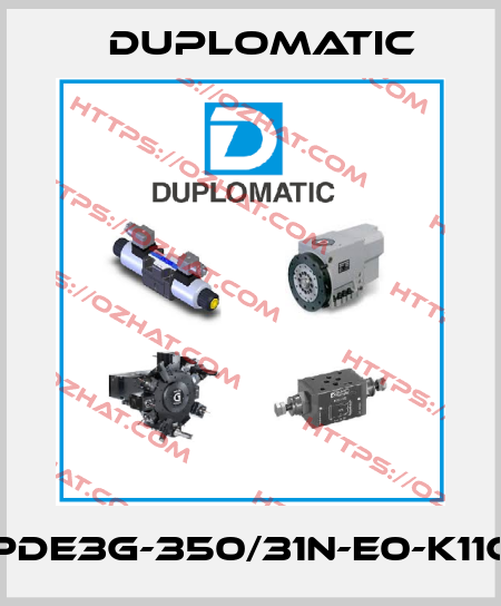 PDE3G-350/31N-E0-K11C Duplomatic