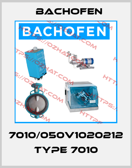 7010/050V1020212    Type 7010 Bachofen