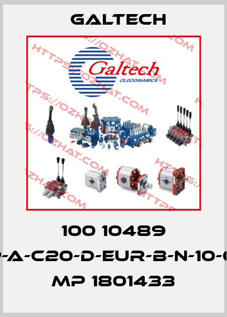 100 10489 15P-A-C20-D-EUR-B-N-10-0-V MP 1801433 Galtech