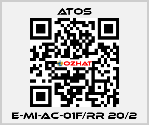 E-MI-AC-01F/RR 20/2 Atos