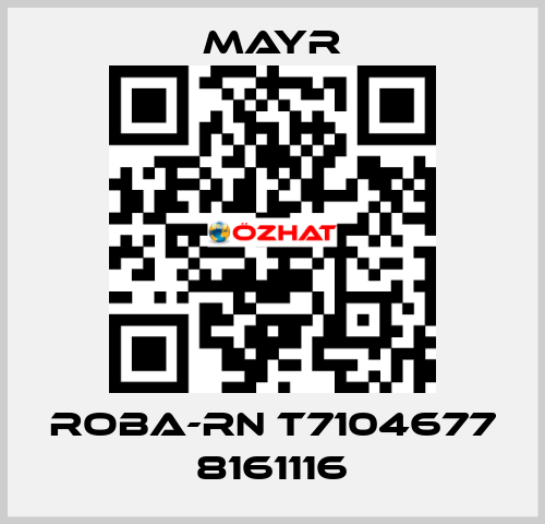 ROBA-RN T7104677 8161116 Mayr