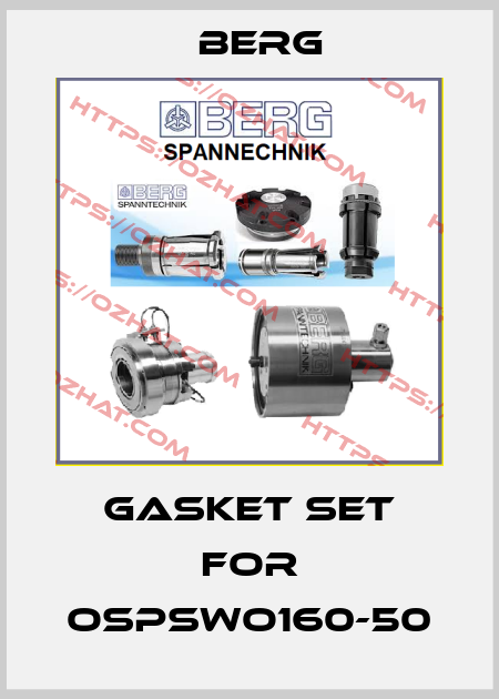 gasket set for OSPSWO160-50 Berg