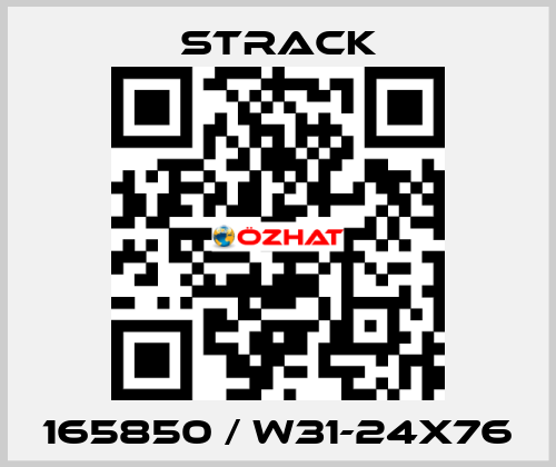 165850 / W31-24X76 Strack