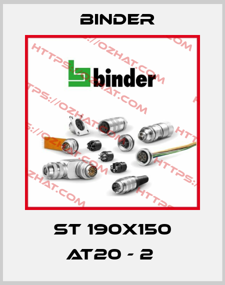 ST 190X150 AT20 - 2  Binder