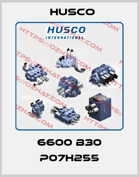  6600 B30 P07H255 Husco