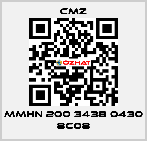 MMHN 200 3438 0430 8C08 CMZ