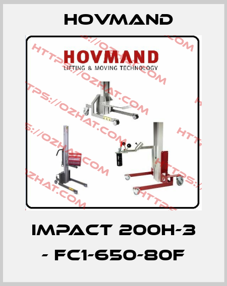 IMPACT 200H-3 - FC1-650-80f HOVMAND