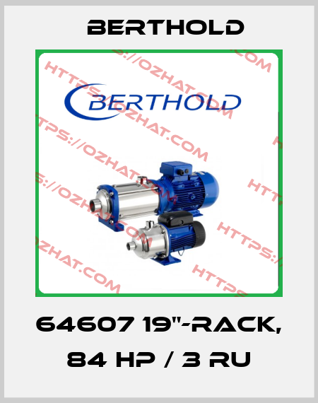 64607 19"-Rack, 84 HP / 3 RU Berthold