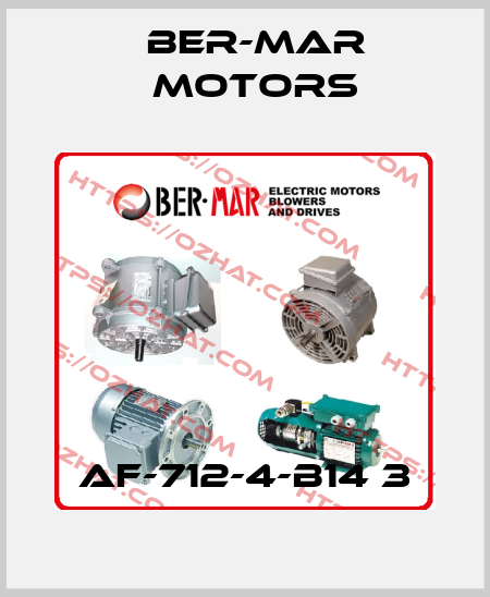 AF-712-4-B14 3 Ber-Mar Motors