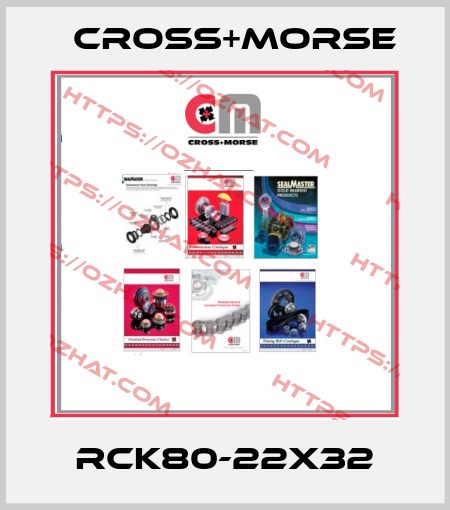RCK80-22X32 Cross+Morse