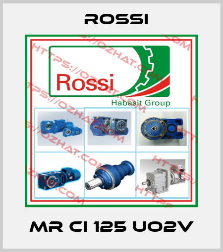 MR CI 125 UO2V Rossi
