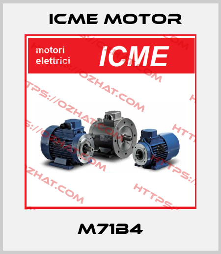 M71B4 Icme Motor