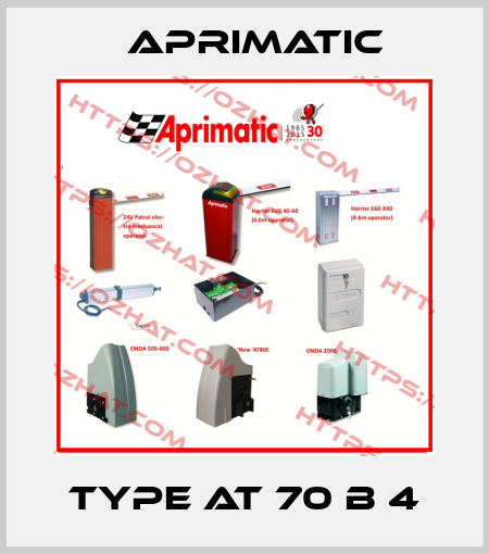 Type AT 70 B 4 Aprimatic