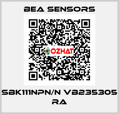 SBK111NPN/N VB235305 RA Bea Sensors