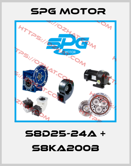 S8D25-24A + S8KA200B Spg Motor