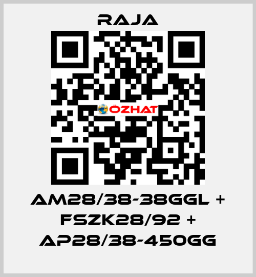 AM28/38-38GGL + FSZK28/92 + AP28/38-450GG Raja