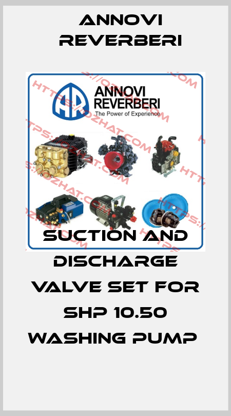 SUCTION AND DISCHARGE VALVE SET FOR SHP 10.50 WASHING PUMP  Annovi Reverberi