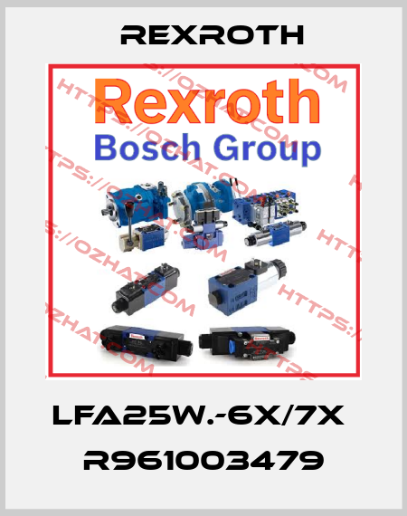 LFA25W.-6X/7X  R961003479 Rexroth