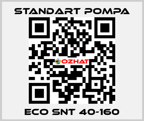 ECO SNT 40-160 STANDART POMPA