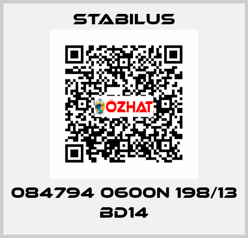 084794 0600N 198/13 BD14 Stabilus